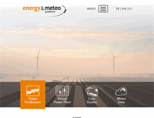 Tablet Screenshot of energymeteo.com