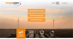 Desktop Screenshot of energymeteo.de