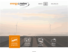 Tablet Screenshot of energymeteo.de